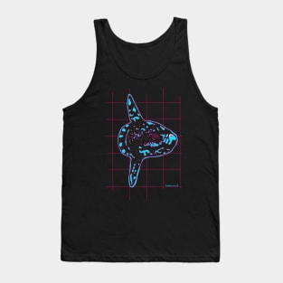 Blue Mola mola Tank Top